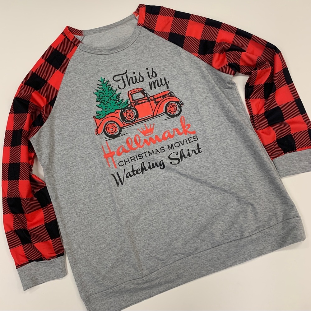 This Is My Hallmark Christmas Movie Watching Shirt Size XL